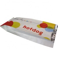 take away hot dog aluminium foil paper bag food grade